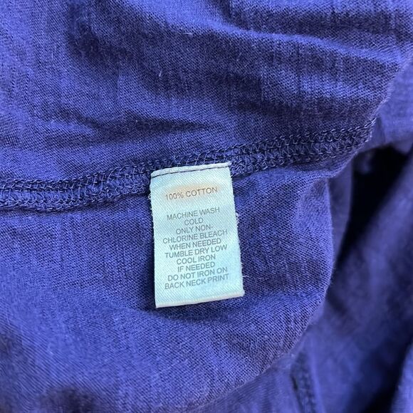 Loft women’s purple turtle neck long sleeve shirt size M - Picture 4 of 7